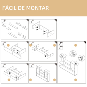 Estantería de Pared con 4 Compartimentos Estante Flotante de Madera Repisas de Pared para Salón Dormitorio Estudio Pasillo 100x15x60 cm Natural