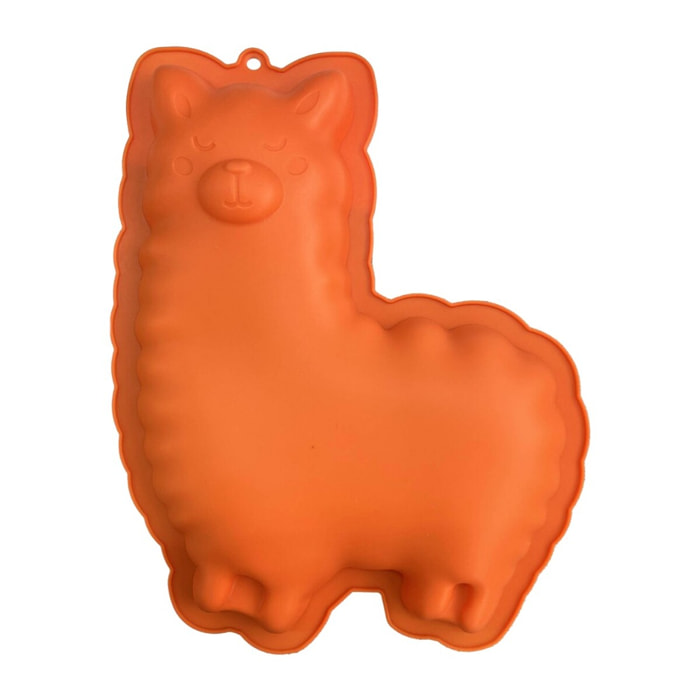 Moule à gâteau en silicone forme Lama, Happy Cake