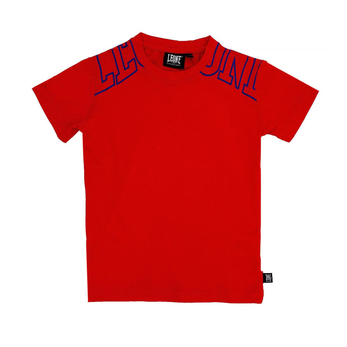 Nuevo Camiseta deportiva de manga corta para niño con logo grande