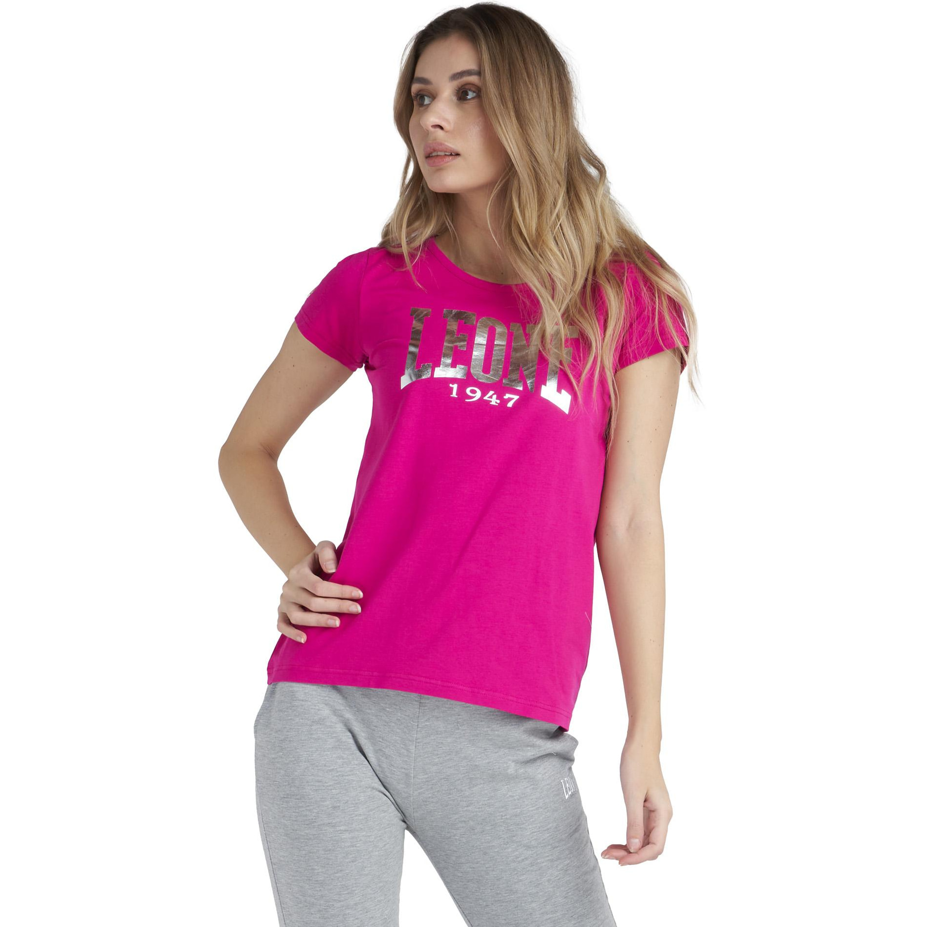 T-shirt maxi logo donna con maniche corte Training