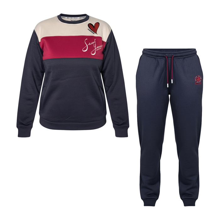 Tuta Homewear Donna SWEET YEARS Felpato