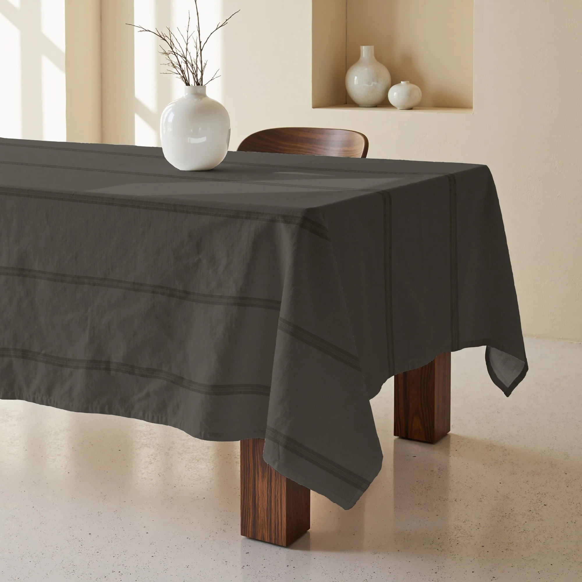 Nappe anti-taches XL Nua Marron foncé