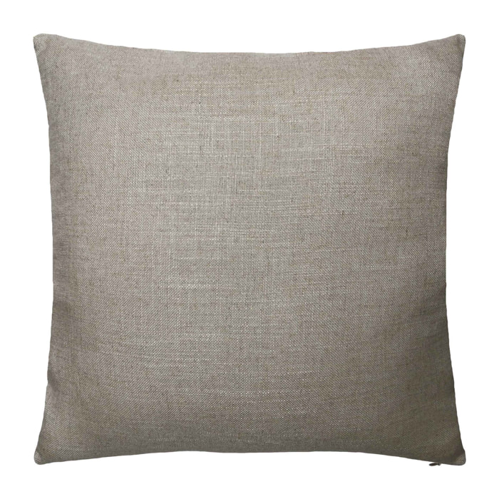 Housse de coussin velours et lin, DOUCEUR VELOURS