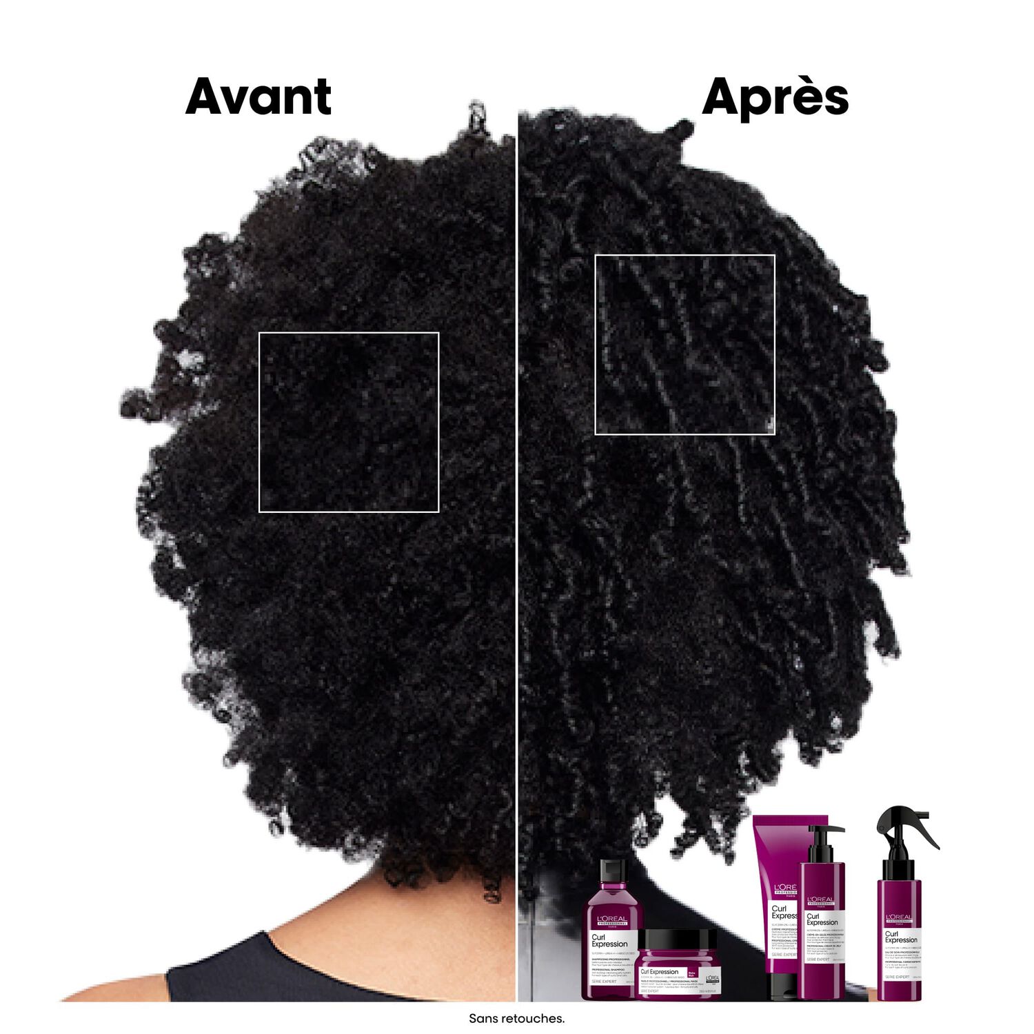 Série Expert Curl Expression - Gelée Lavante Anti-Résidus pour les cheveux frisés à crépus. 500 ml