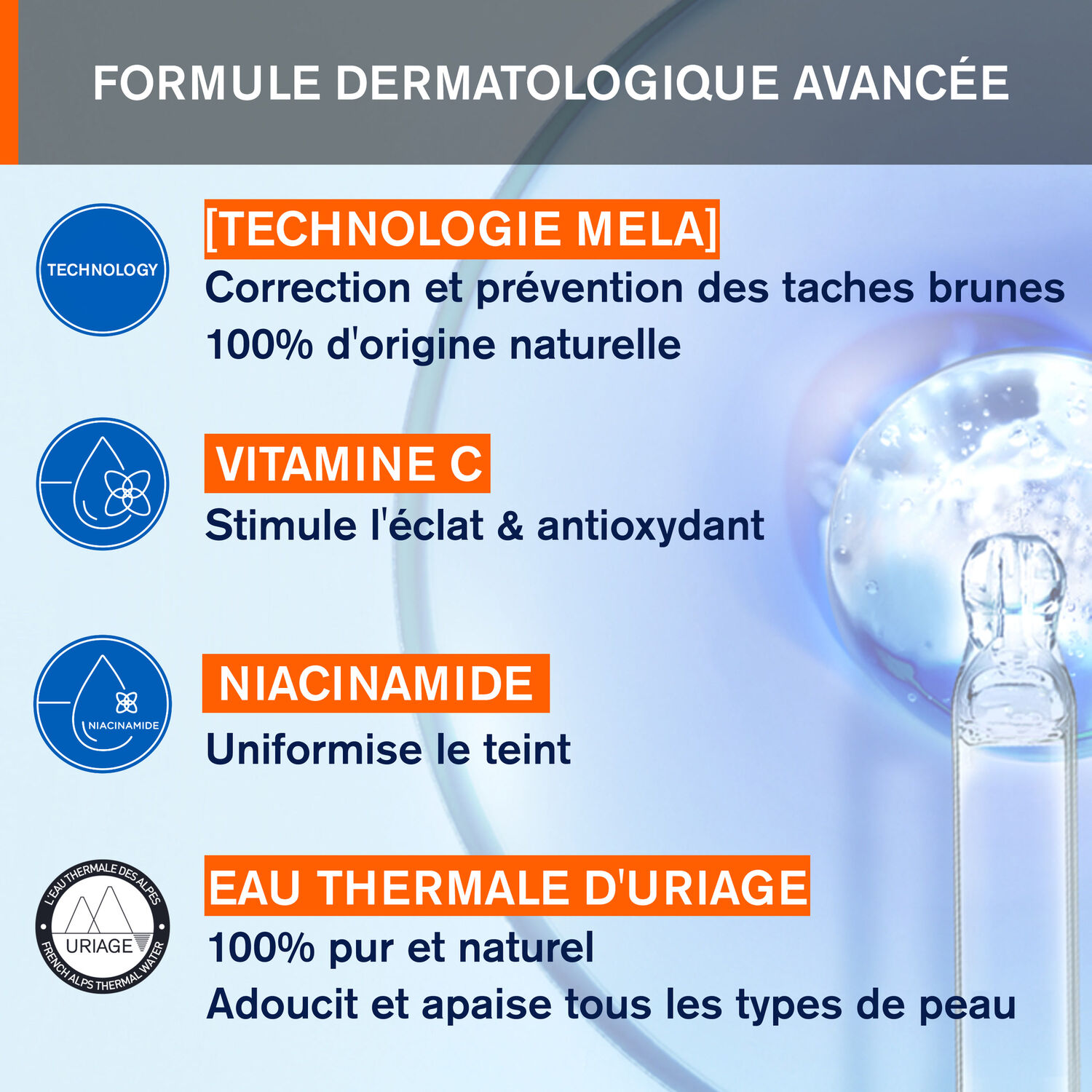 Depiderm - Crème Mousse Nettoyante Eclat 100 ml