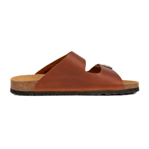 SANDALIA BABUNKERS MARRON