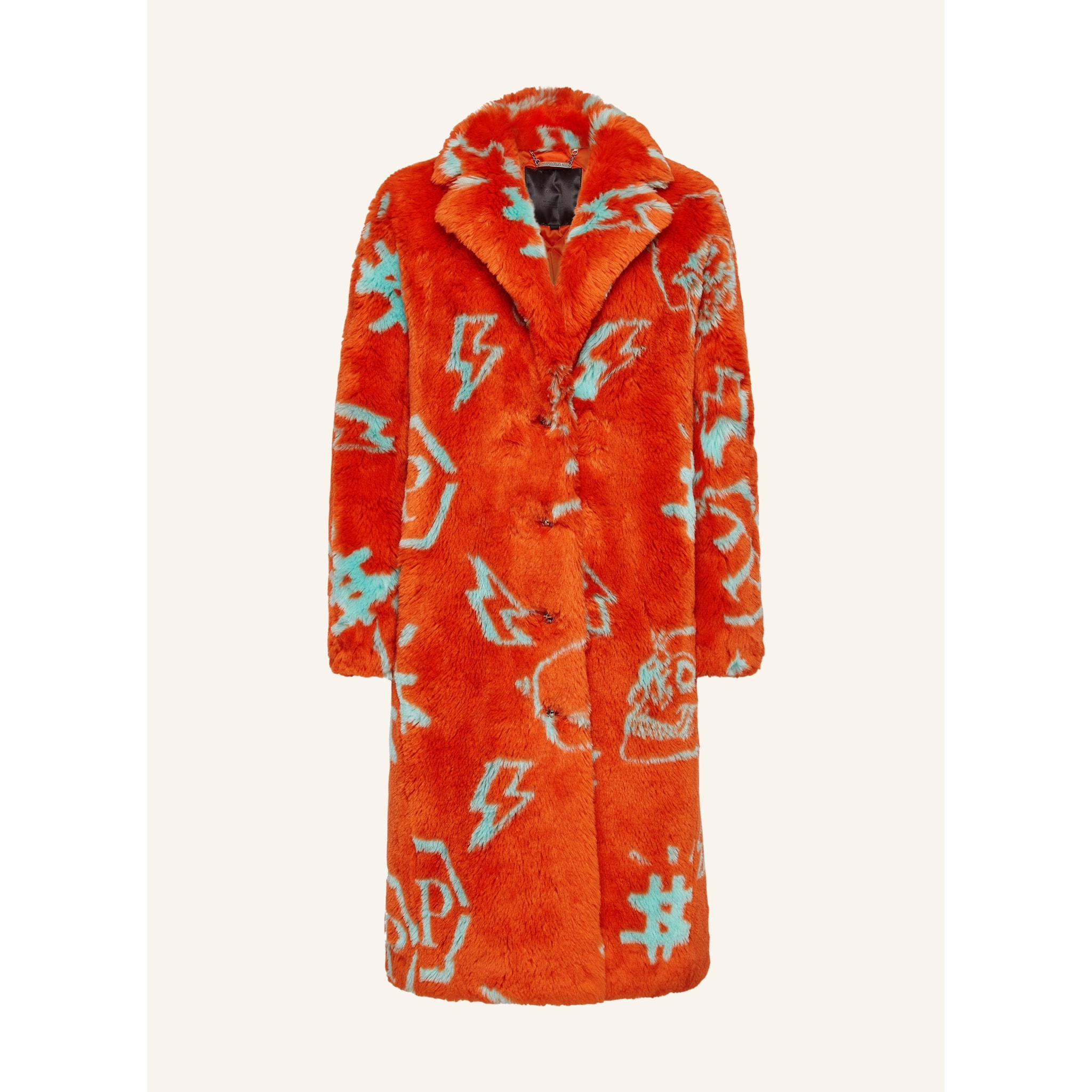 PHILIPP PLEIN COAT LONG MONOGRAM