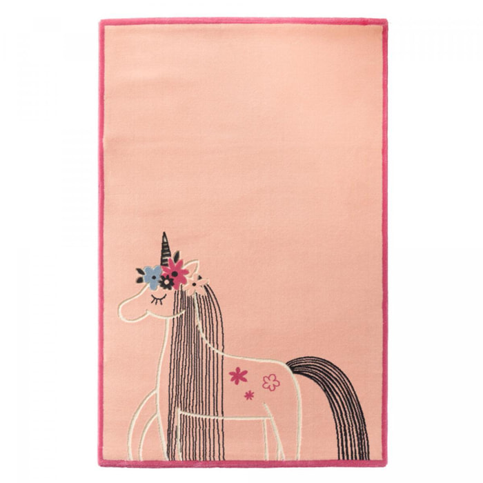 Tapis enfant tissé motif animaux VUGI