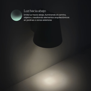 FORLIGHT Cone - 4 Apliques de Pared Exterior de 1 Foco GU10 con IP44 de Color Negro