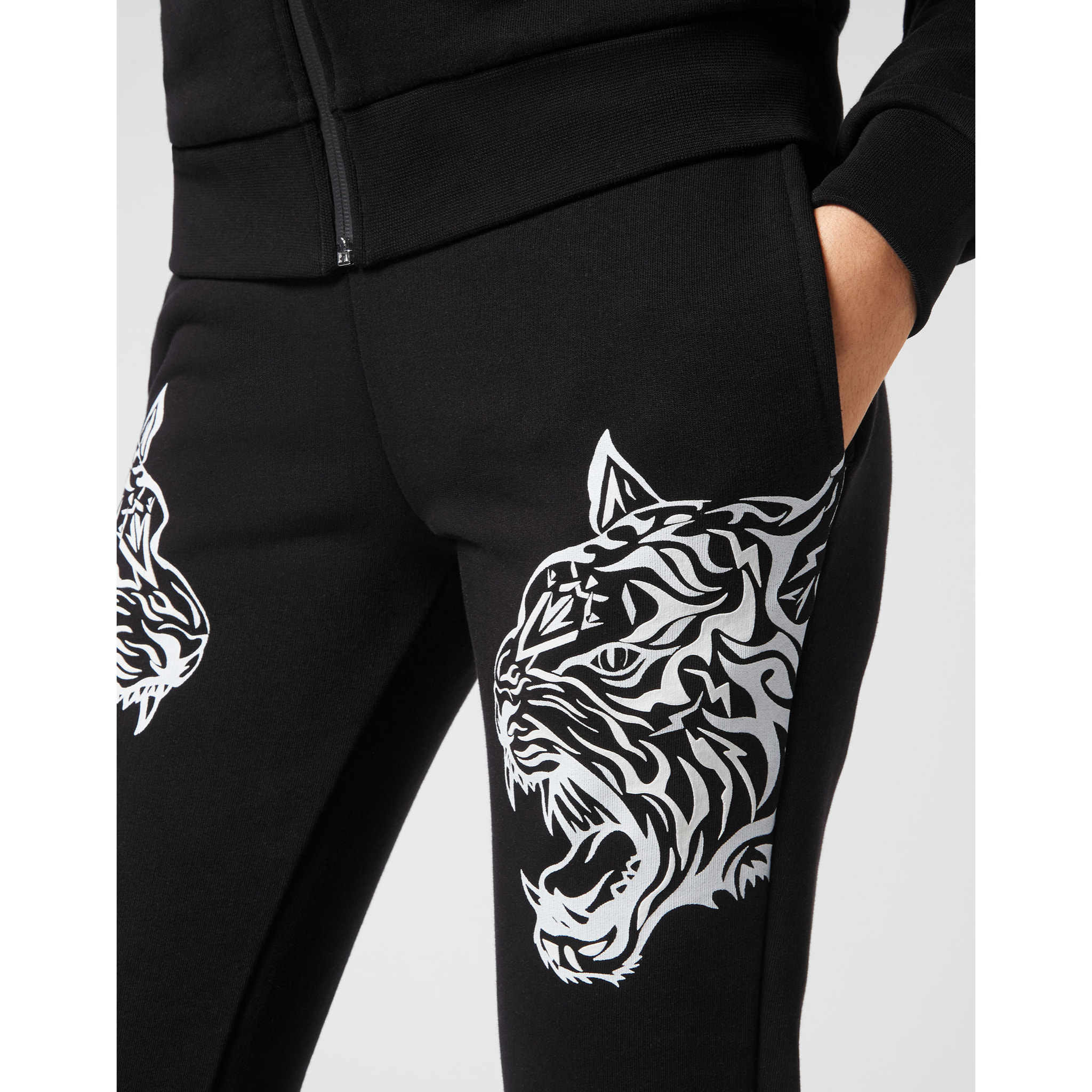 PLEIN SPORT Tracksuit: Hoodie & Trousers TIGER