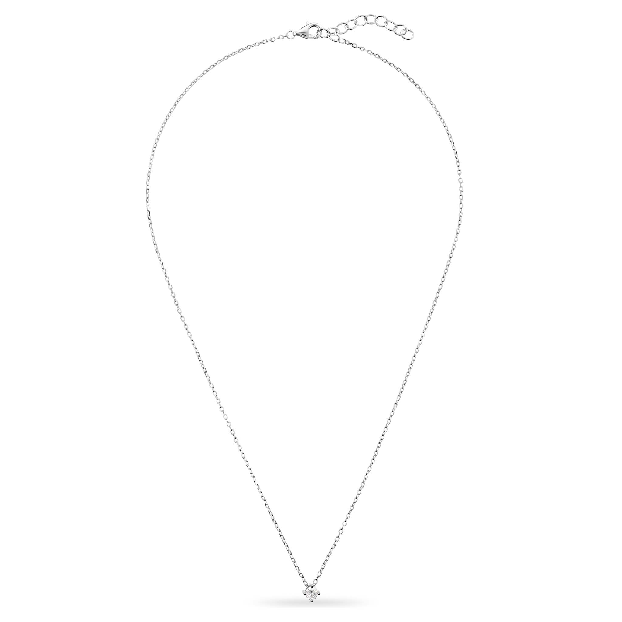 Collana Punto Luce in Argento 925 con Cubic Zirconia