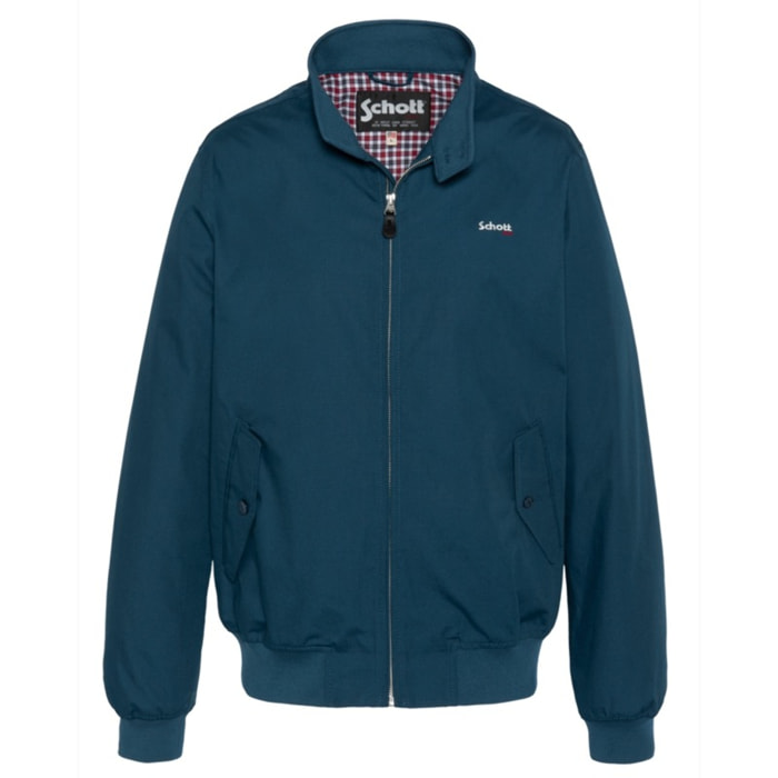 CABL1220STARDUST JACKET WITH CHECKS LININGSchott NYCRAF BLUE