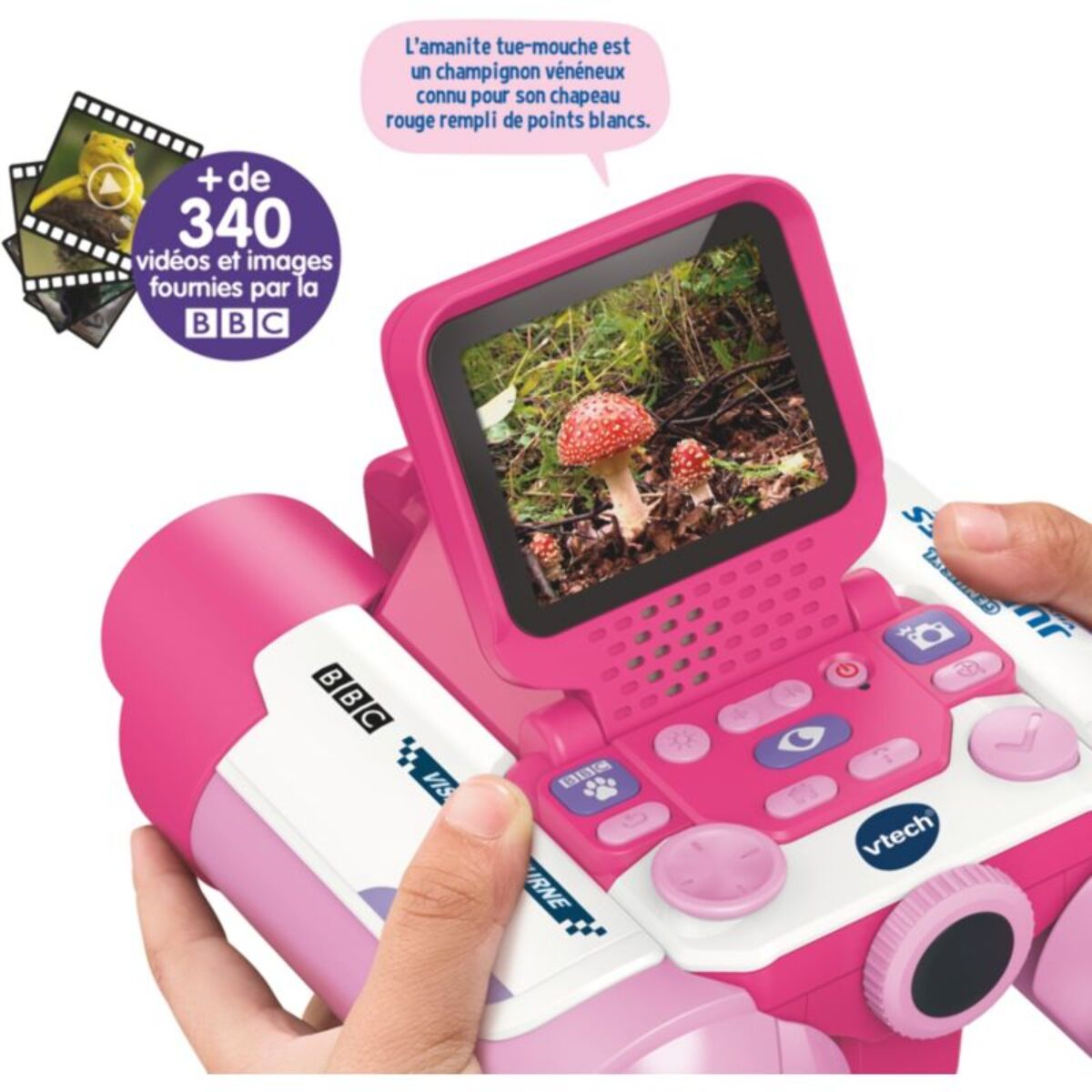 Jeu éducatif VTECH Genius XL - Jumelles interactives roses