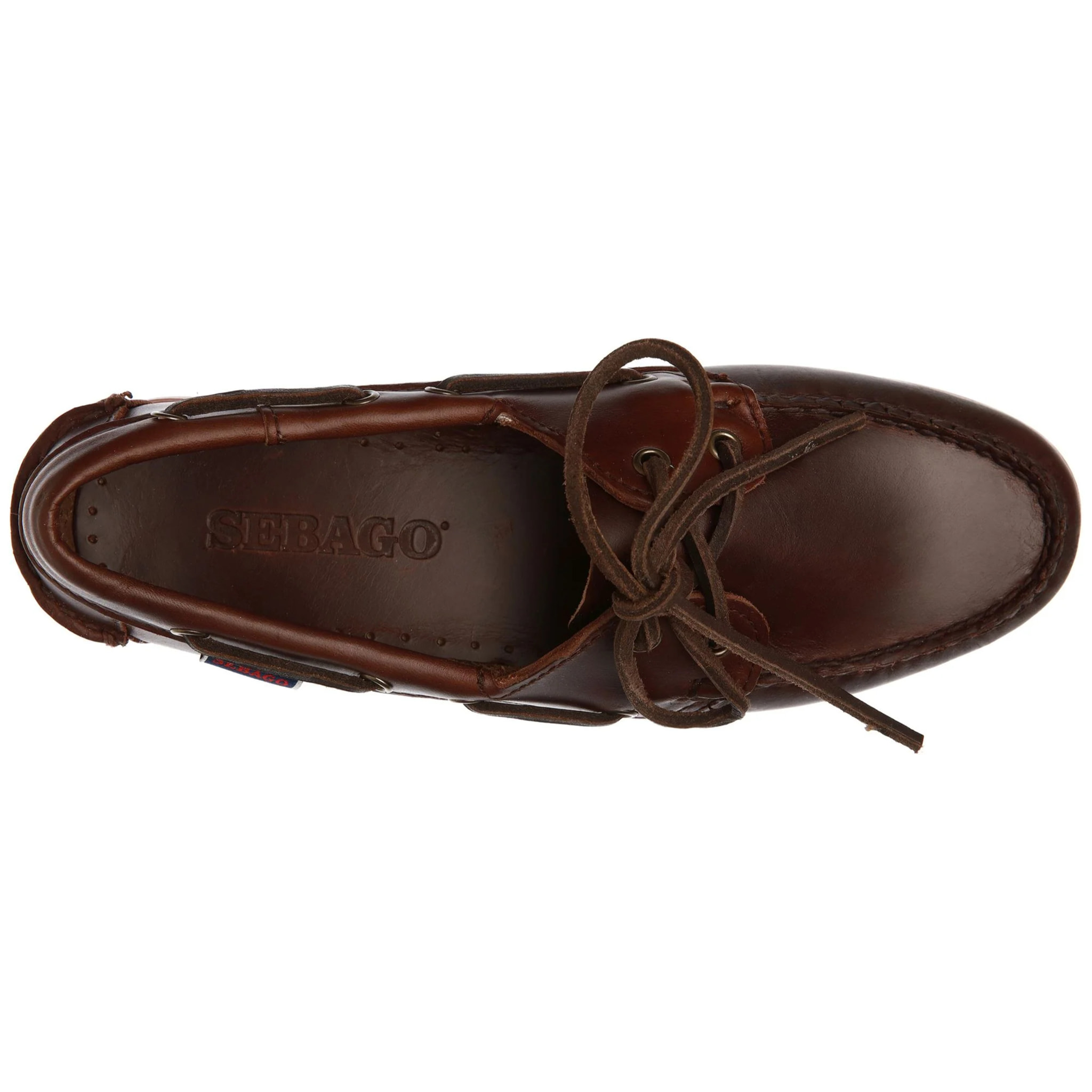 Sebago - Docksides Donna Marrone - Jacqueline Waxy Woman