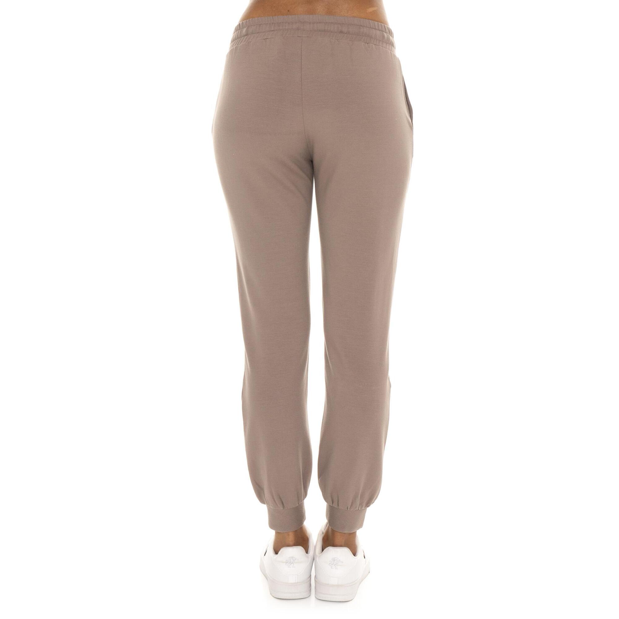 Pantalone invernale da donna con polsino Leone 1947 Chic Tones