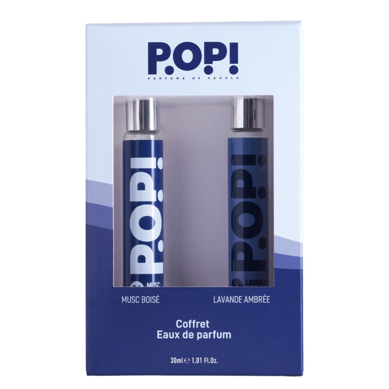 Chill & Élégance - Coffret Eau de Parfum Musc Boisé et Lavande Ambrée 2x30ml