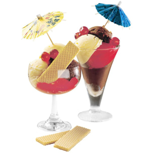 2 Lots de 20 mini parasols pour cocktail Fackelmann