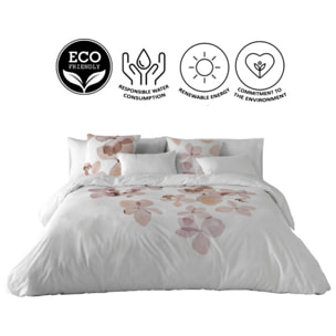 Icehome - Funda Nórdica Estampada - Cierre Solapa - 100% Poliéster Microfibra - Incluye 1/2 Fundas de Almohada - Hidra