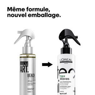 Tecni.art - Flex Waves Spray Ondulations Texturisées Effet Retour de Plage 190 ml