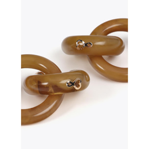 Orecchini Frontali in Acrilico