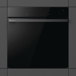 Four encastrable fonction vapeur HISENSE BSA66346PBGWIFI - Pyrolyse, Ajout Vapeur, Air Fry, Wifi, 77L