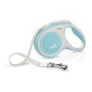 Laisse New Comfort M Tape 5 m light blue Flexi CF20T5-251-HBL-20