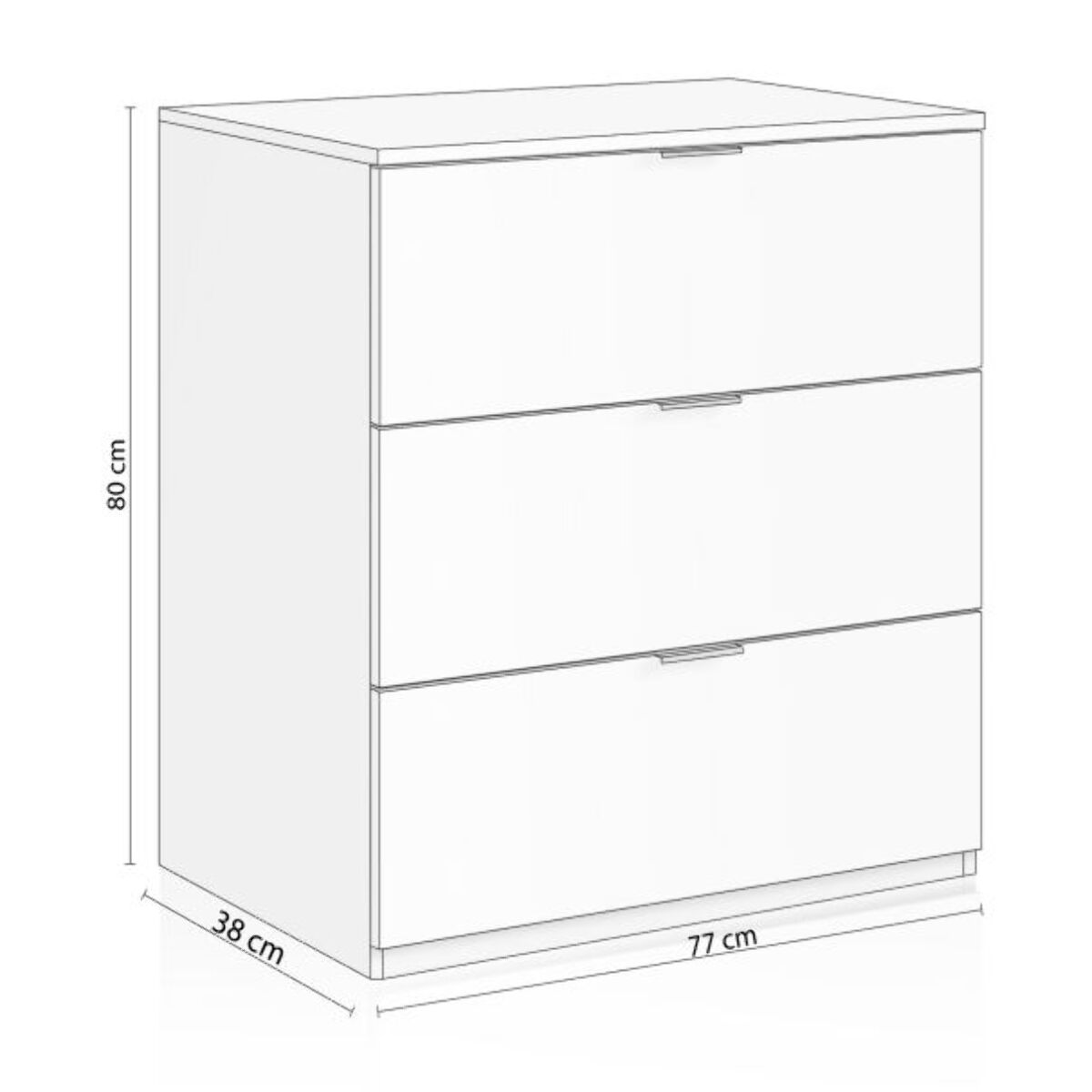 Cómoda Andra Blanco