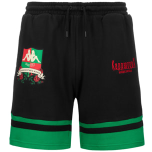 Kappa - Pantalones cortos Hombre Negro - AUTHENTIC HERITAGE LAUSHON