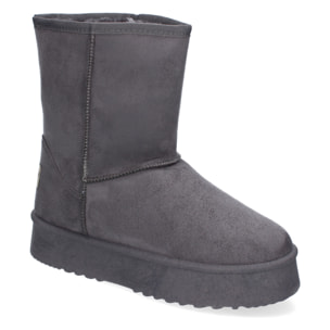 Botínes para Mujer, Estilo Australianos, Lisos de Plataforma