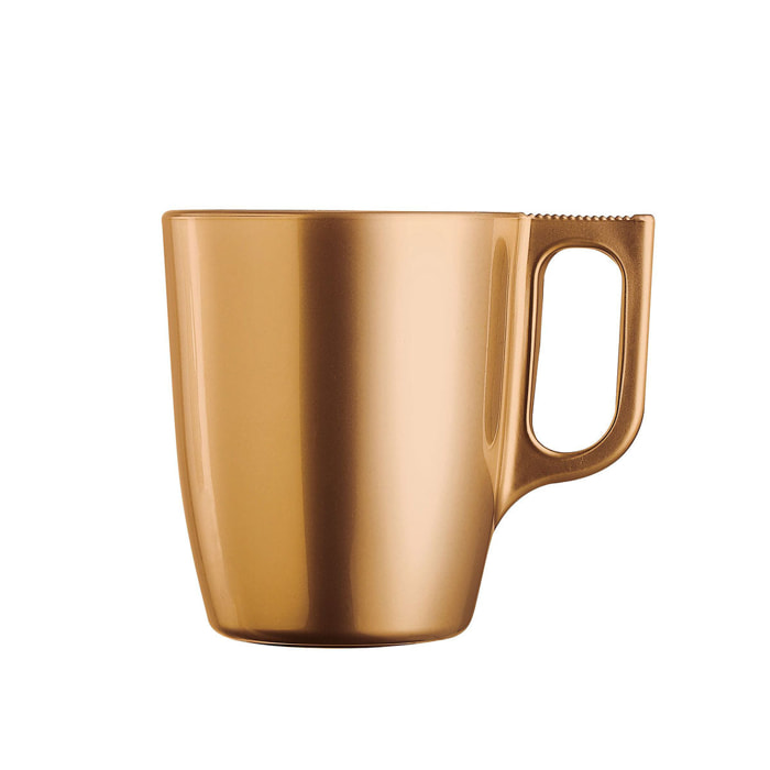 6 tazas 25 cl Gold Flashy - Luminarc