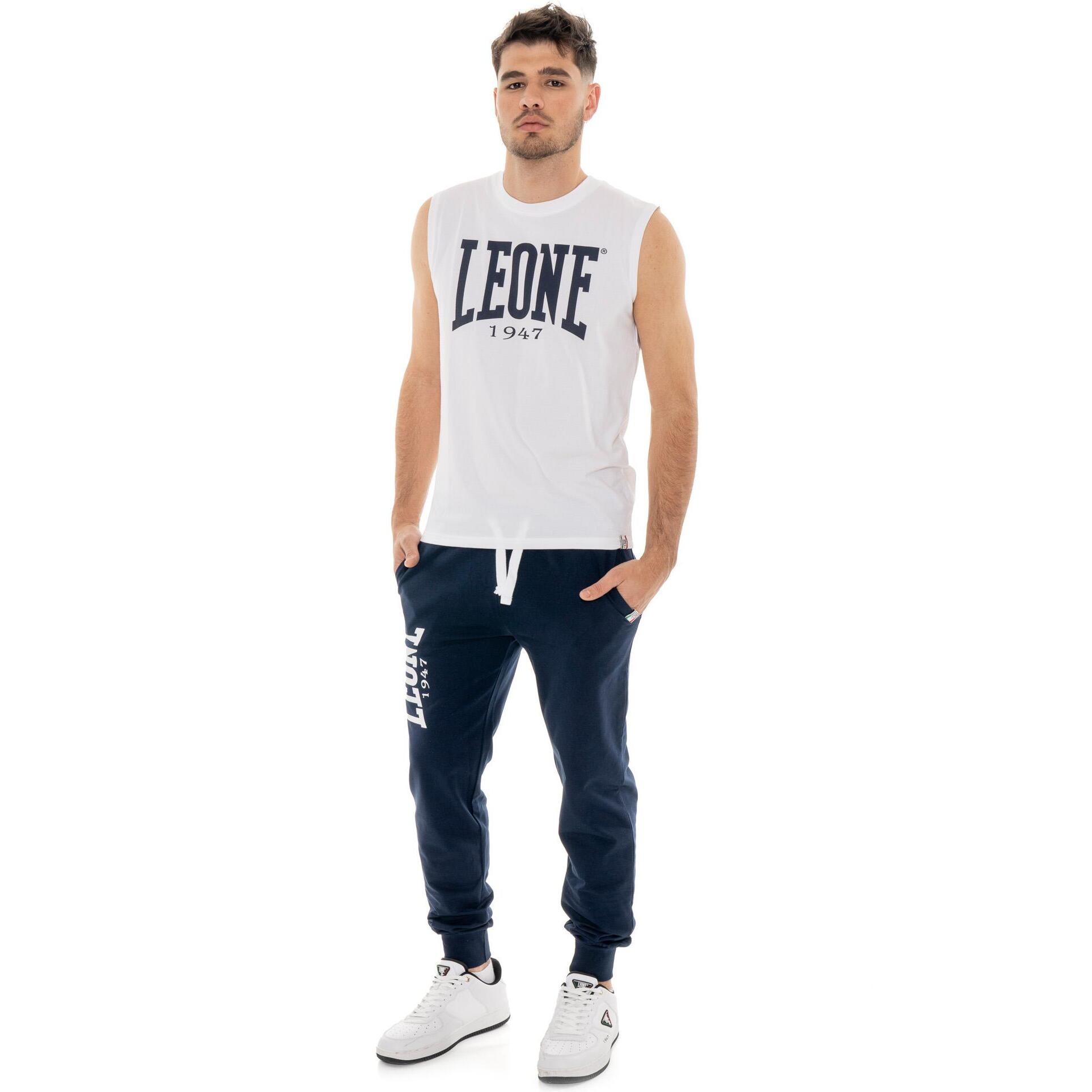 Maglietta da uomo senza maniche con logo grande