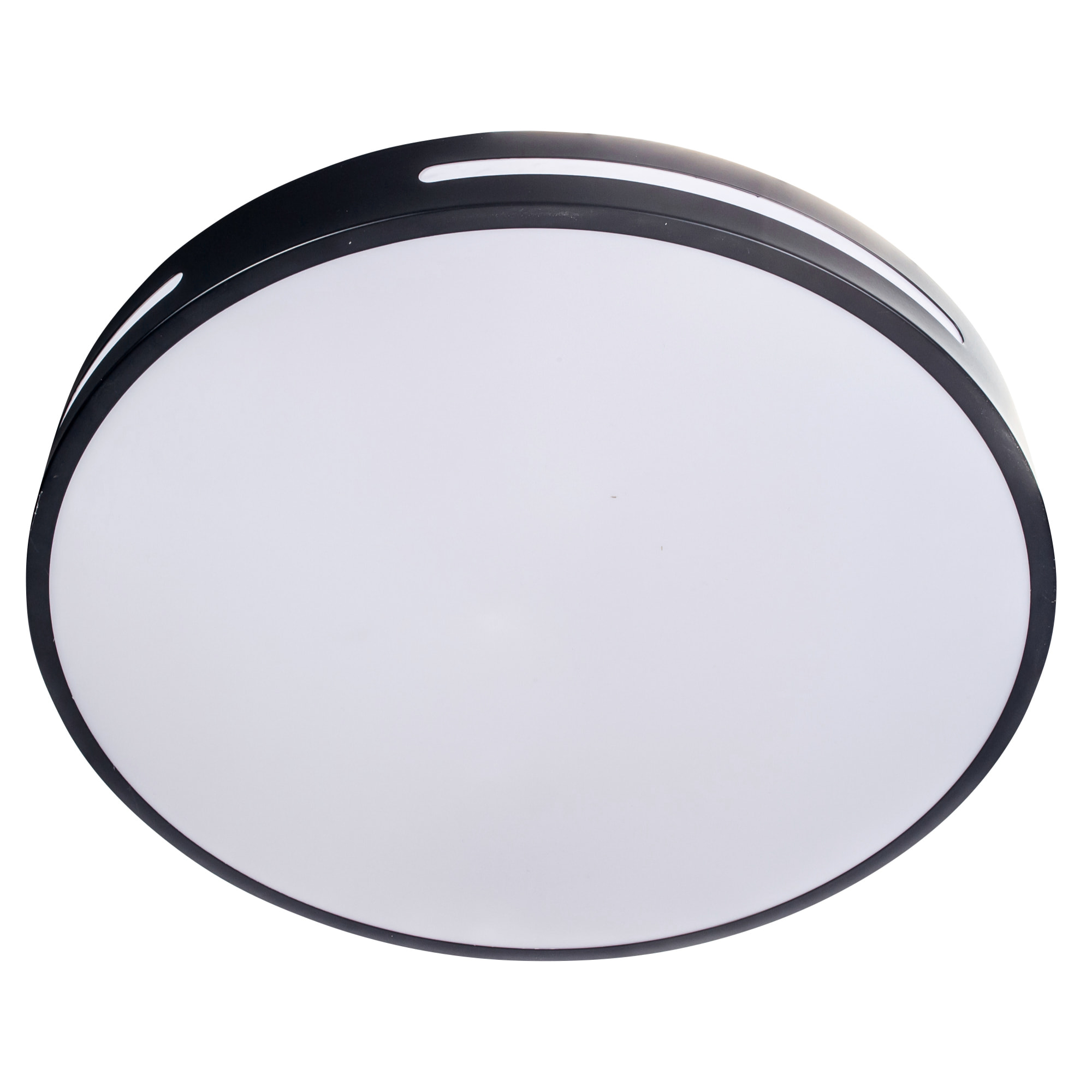 FORLIGHT Plafón LED Stylish 22.8W IP20 con Cambio de Temperatura de Color 3000K-6500K, Regulable ON-OFF, Acabado Negro