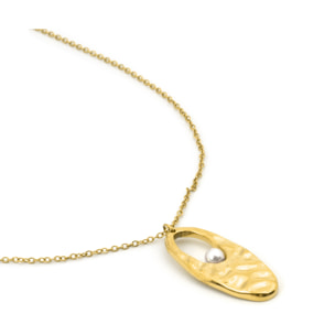 Collar Sasa acabado oro amarillo 18k