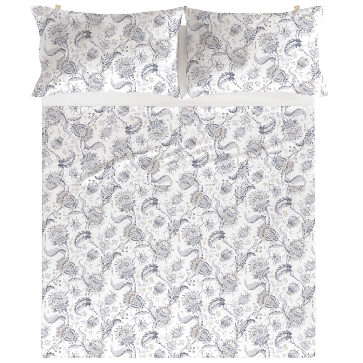 Sábana encimera 100% algodón MALAGA - Disponible en varios tamaños -