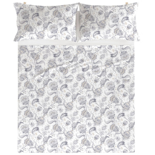 Sábana encimera 100% algodón MALAGA - Disponible en varios tamaños -