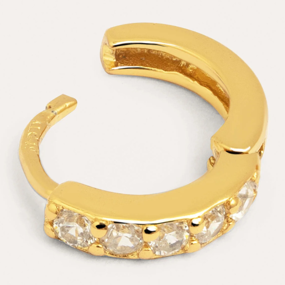 Orecchino Singolo Cleo M Argento Placcato Oro