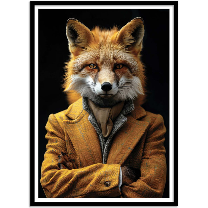 Affiche - Fox Wild Suits - Philippe Hugonnard
