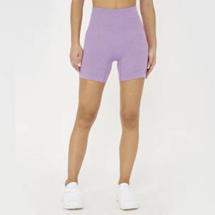 Pantaloncini da allenamento JULES effetto push-up lilla