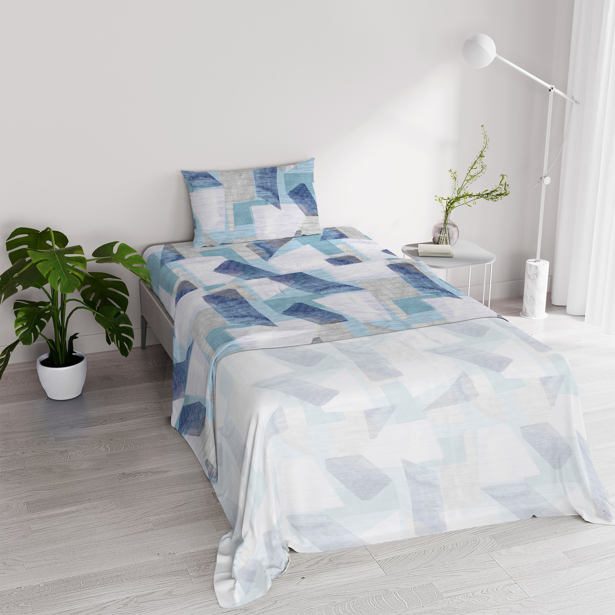 COMPLETO LETTO RIVER SINGOLO MILK