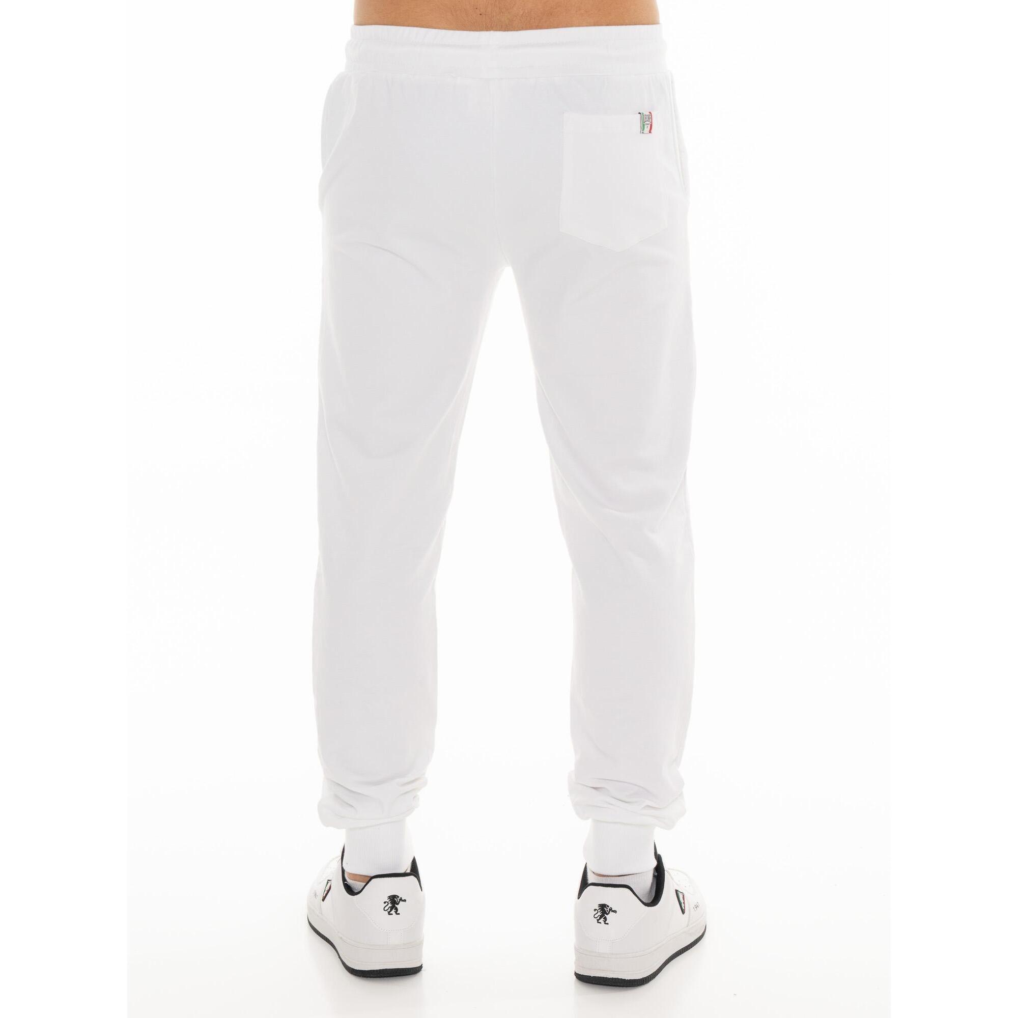 Pantaloni sportivi con polsini da uomo Leone Basic
