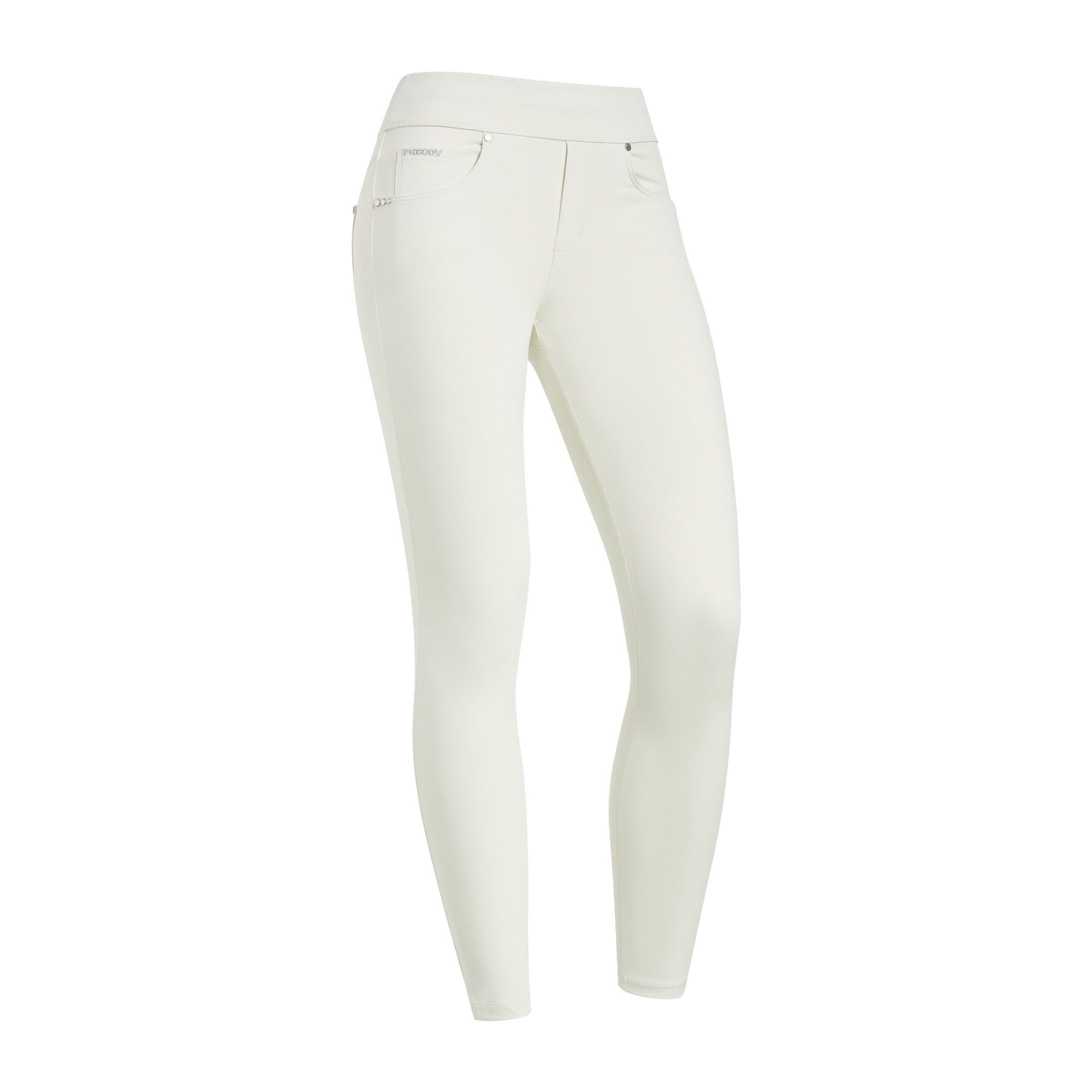 Leggings N.O.W.® slim fit vita media in tessuto bioattivo