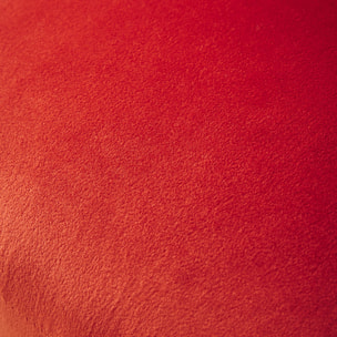 Fauteuil tripode en velours orange