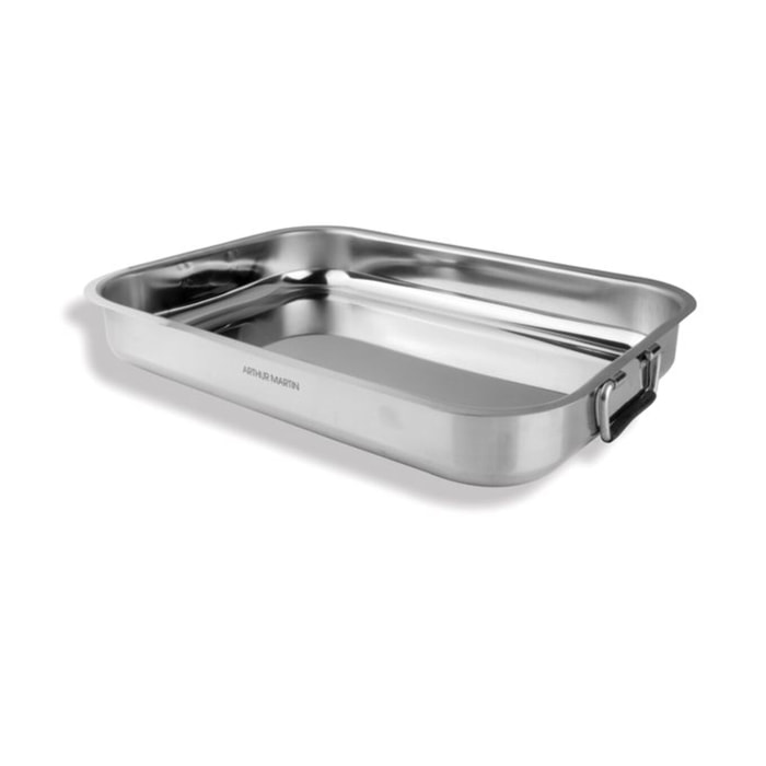 AM-Plat à four en acier inoxydable 30 cm