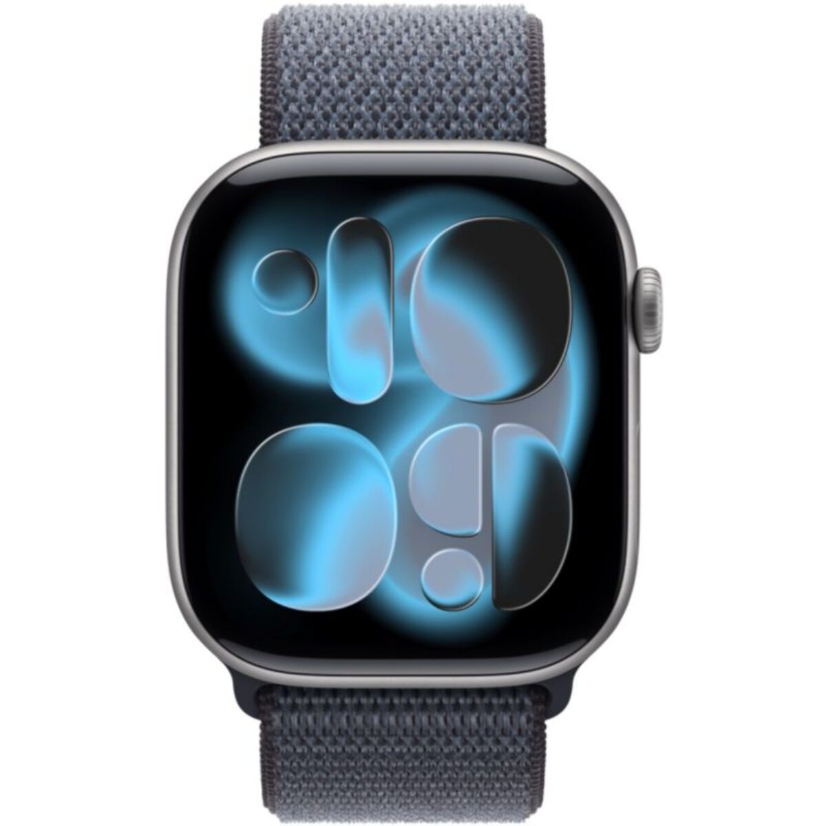 Bracelet APPLE 46 mm Boucle Sport bleu maritime