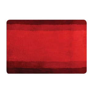 Tapis de bain Polyester BALANCE 70x120cm Rouge Spirella