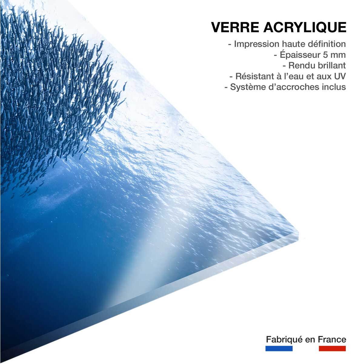 Tableau Masse bleue Tableau plexiglas