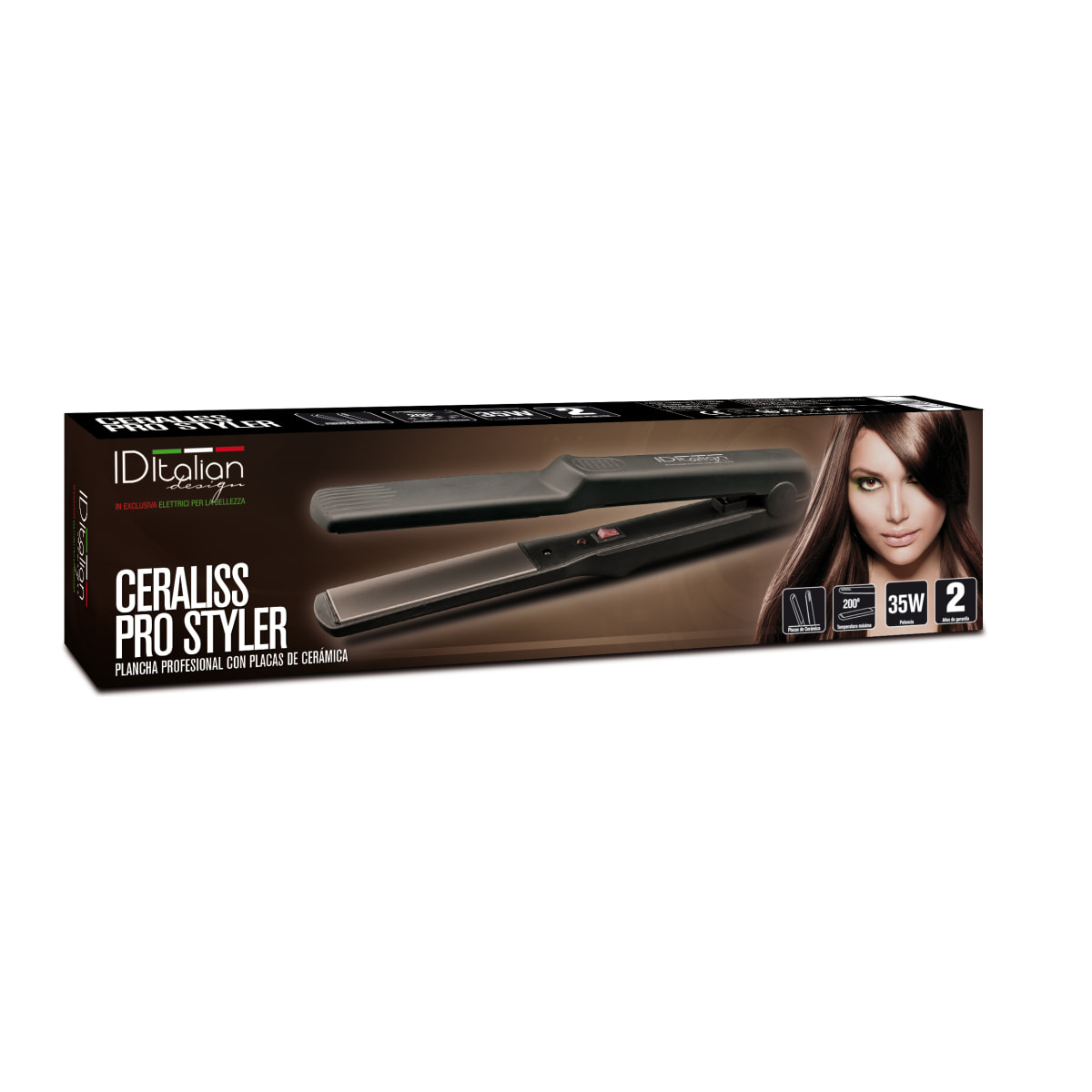 Piastra Pro Con Placche In Ceramica Ceraliss Pro Styler