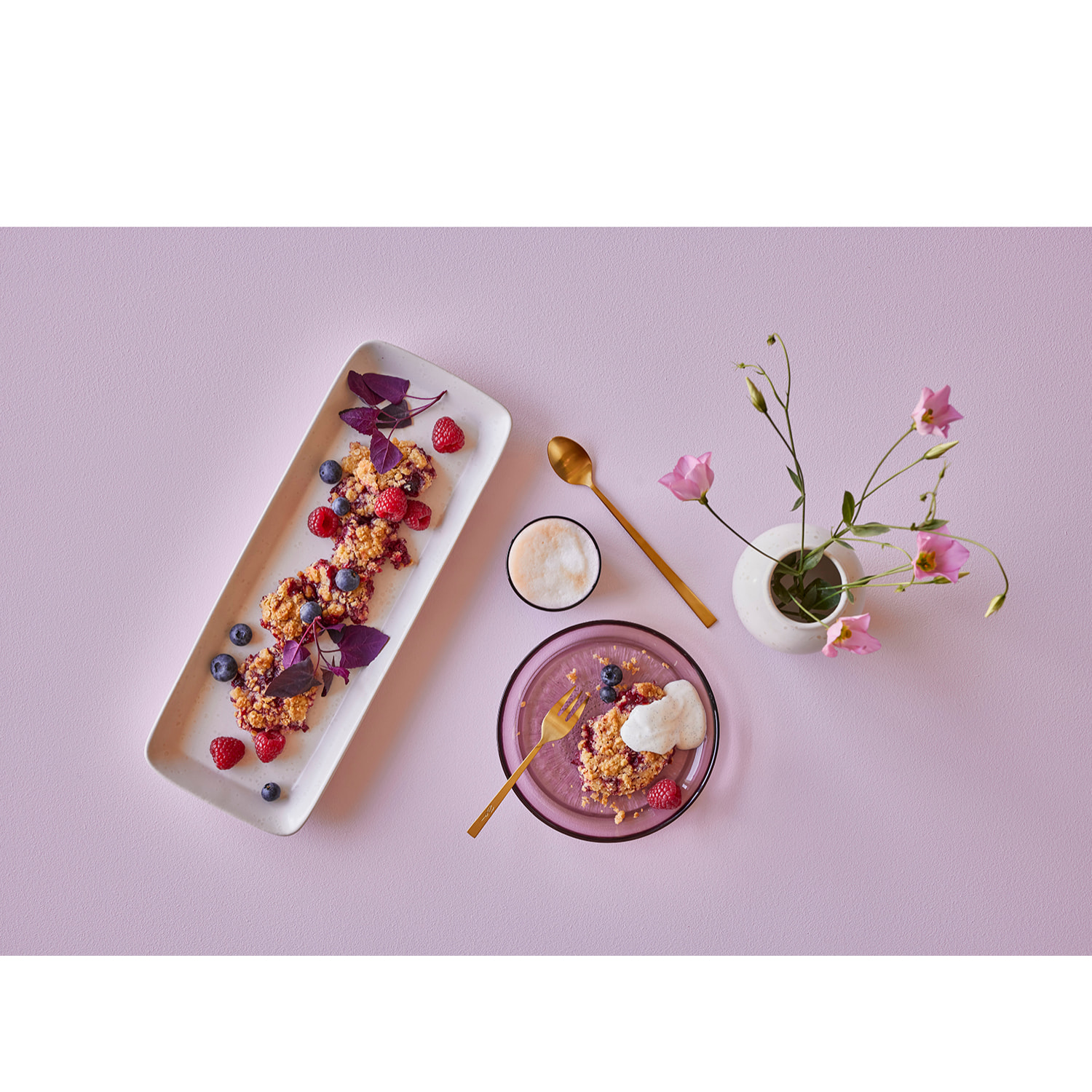 Assiette en verre Kusintha