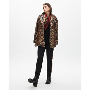 Pantaloni Basici con Banda Laterale