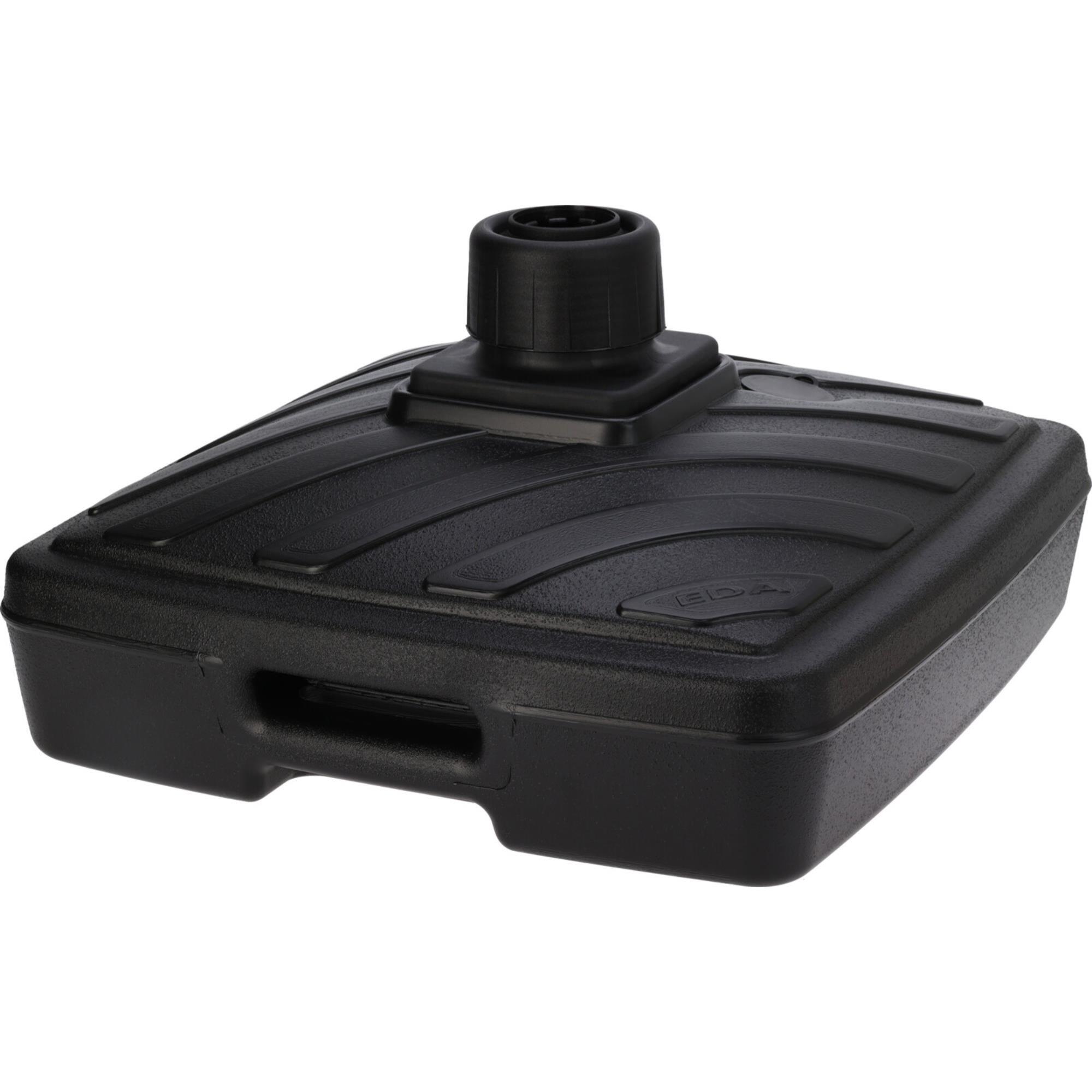 Well home soporte para sombrilla cuadrado capacidad de 40l